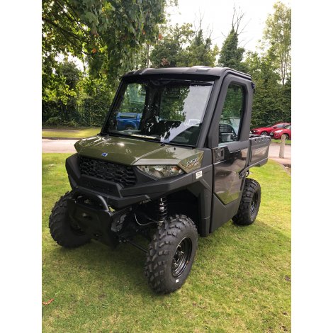 Polaris Ranger SP 570 EPS Mid-Size Sage Green (Tractor) with Full Cab Kit Upgrade